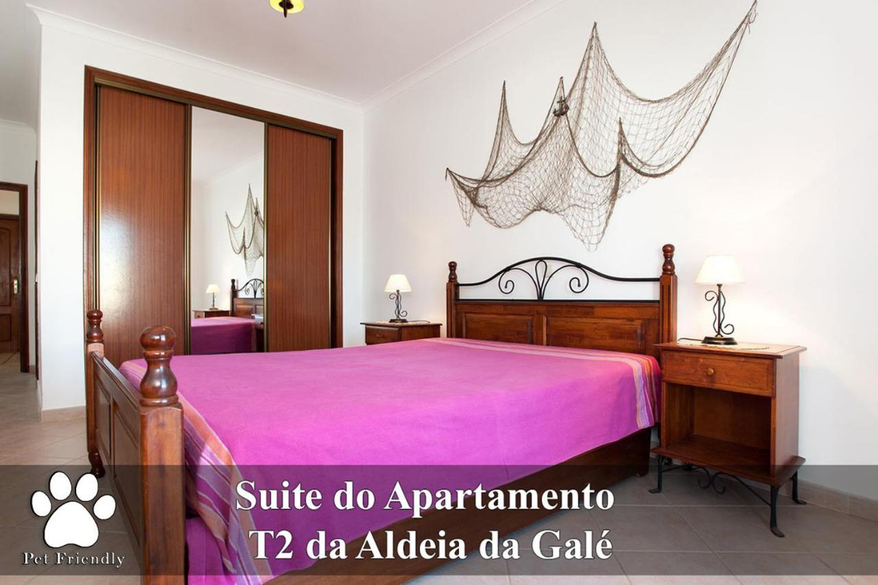 Os Apartamentos A Ramos Na Praia Da Gale Estao Inserido Em Condominio Com Piscina, Fica Apenas A 350 Metros Da Praia Da Gale - Apartamentos Com Ar Condicionado Tanto Nos Quartos Como Na Sala, Smart Tv Com Prime Video E Cozinha Completa Albufeira Luaran gambar