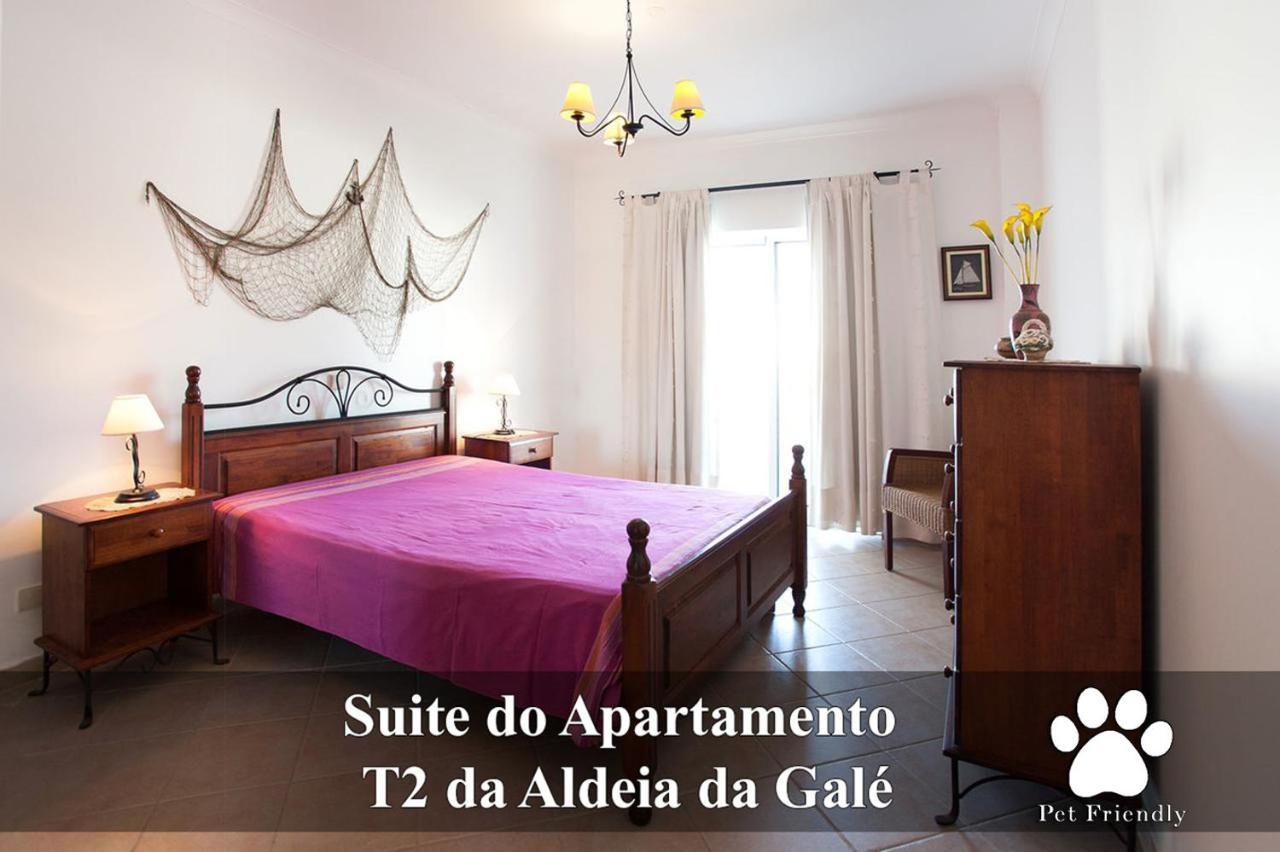 Os Apartamentos A Ramos Na Praia Da Gale Estao Inserido Em Condominio Com Piscina, Fica Apenas A 350 Metros Da Praia Da Gale - Apartamentos Com Ar Condicionado Tanto Nos Quartos Como Na Sala, Smart Tv Com Prime Video E Cozinha Completa Albufeira Luaran gambar