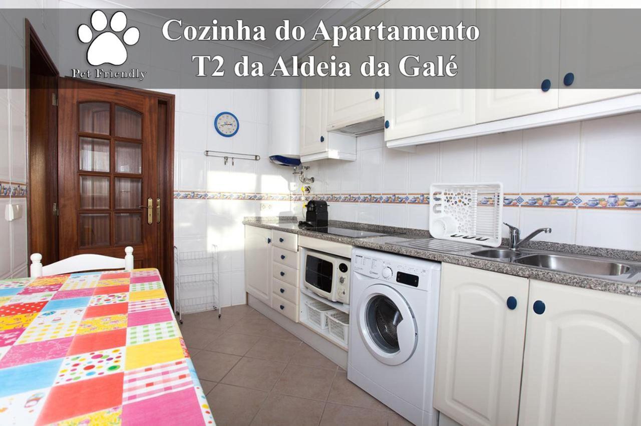 Os Apartamentos A Ramos Na Praia Da Gale Estao Inserido Em Condominio Com Piscina, Fica Apenas A 350 Metros Da Praia Da Gale - Apartamentos Com Ar Condicionado Tanto Nos Quartos Como Na Sala, Smart Tv Com Prime Video E Cozinha Completa Albufeira Luaran gambar